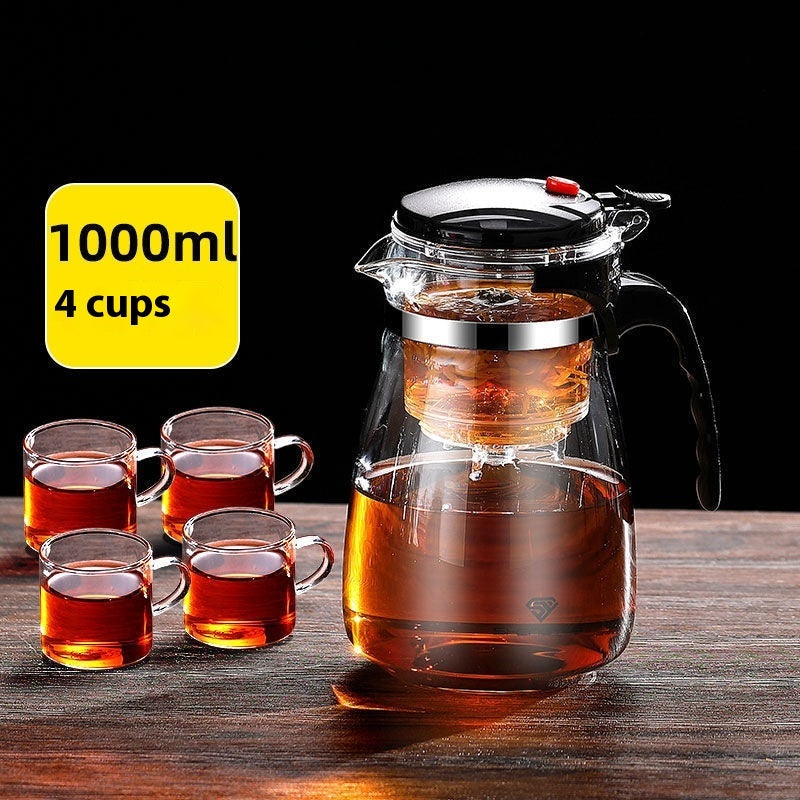 High Temperature Resistant Elegant Household One-click Filtering Tea Cup