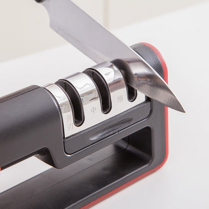 Professional 3 Stage Diamond Knife Sharpener | Quick Sharpening Tool