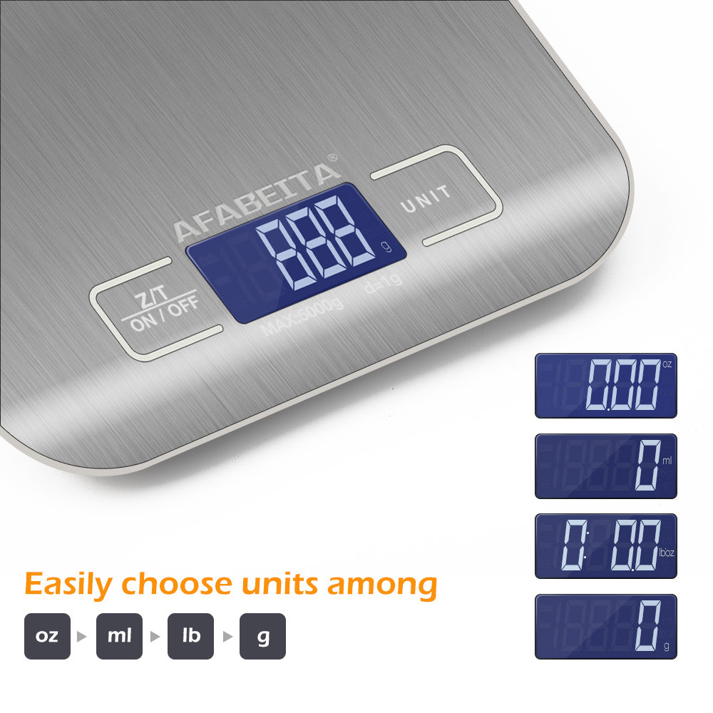 Digital Kitchen Scale 5kg/1g Precision | Food & Postal Weighing