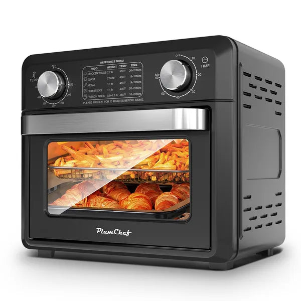 11QT Air Fryer Toaster Oven 1000W | Compact Countertop Oven