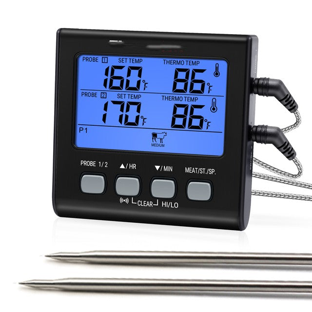 ThermoPro TP17 Dual Probes Digital Outdoor Meat Thermometer
