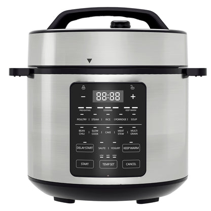 9 In 1 Electric Pressure Cooker, Warmer & Sterilizer, Saute, Slow Cooker, Rice Cooker, Multi-Functional Smart Pot