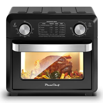 11QT Air Fryer Toaster Oven 1000W | Compact Countertop Oven