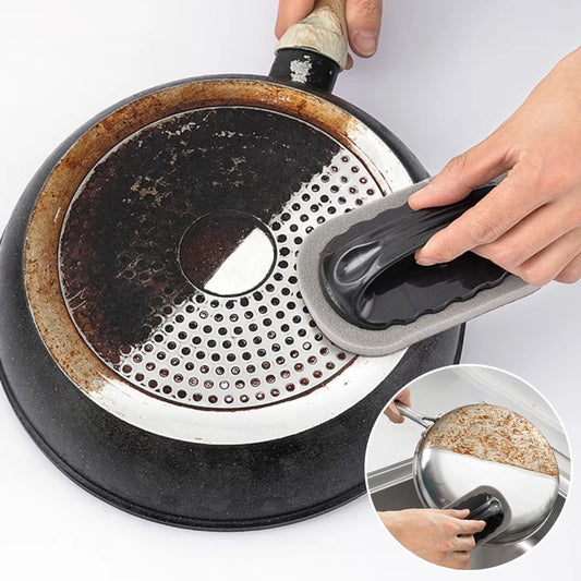 Magic Emery Cleaning Sponge Brush Rust Stain Remover Tool