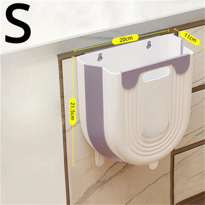 Wall-mounted pet door with dimensions labeled on a white wall.