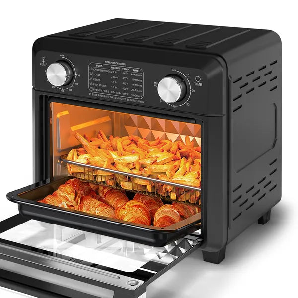11QT Air Fryer Toaster Oven 1000W | Compact Countertop Oven