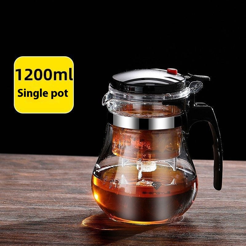 High Temperature Resistant Elegant Household One-click Filtering Tea Cup