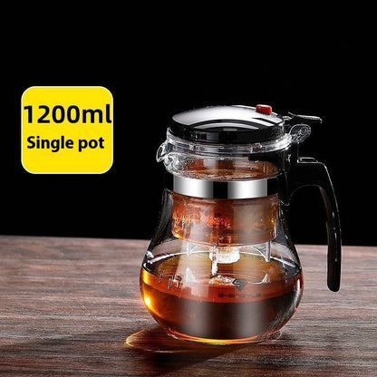 High Temperature Resistant Elegant Household One-click Filtering Tea Cup