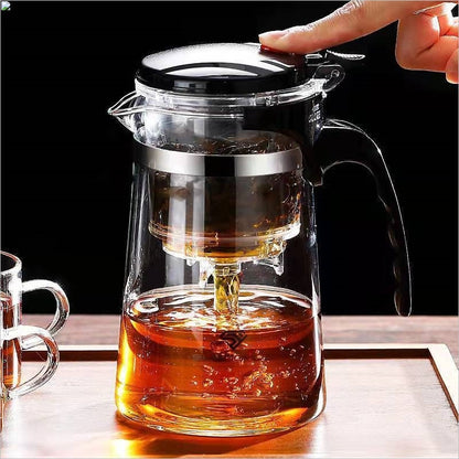 High Temperature Resistant Elegant Household One-click Filtering Tea Cup
