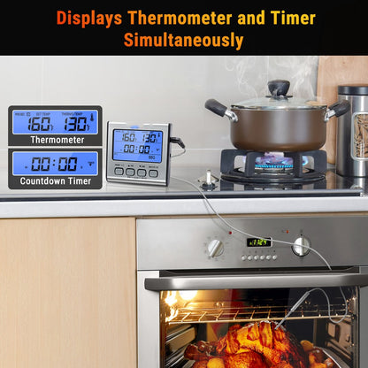 ThermoPro TP17 Dual Probes Digital Outdoor Meat Thermometer