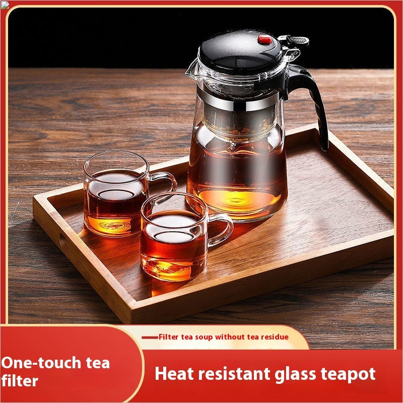 High Temperature Resistant Elegant Household One-click Filtering Tea Cup